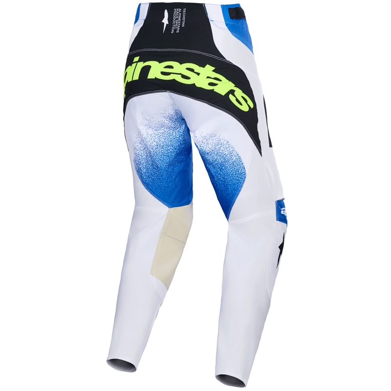 Alpinestars Techstar Knif Motocrosshose blau-schwarz-neongelb