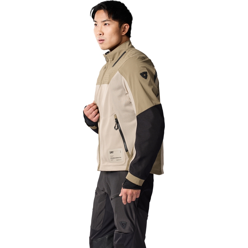 Revit Territory 2 Motorradjacke sandgrün