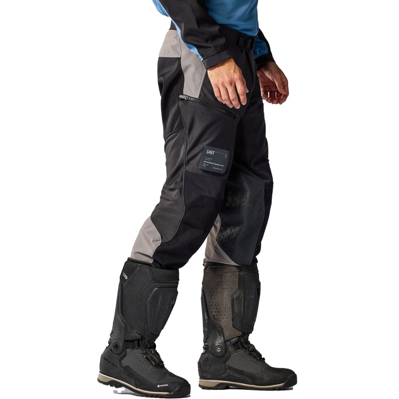 Revit Territory 2 kurze Motorradhose anthrazit-schwarz