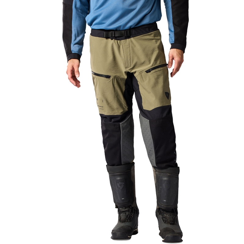 Revit Peninsula 2 Motorradshorts grün-schwarz