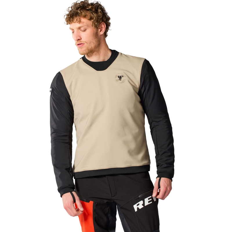 Revit Trazada Motorrad-Sweatshirt Sand