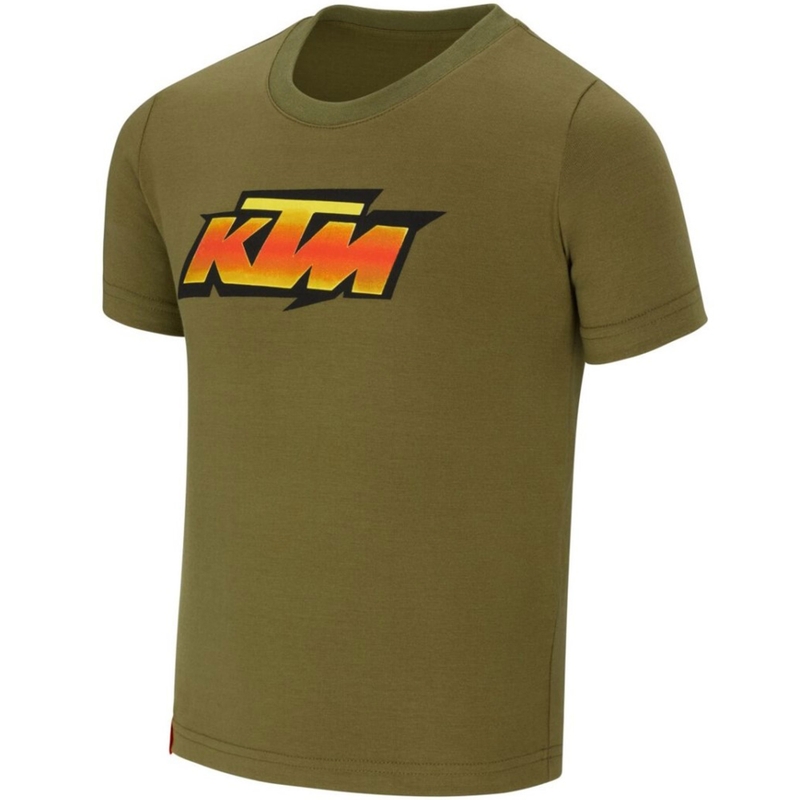 KTM Kinder Racing Tee khaki