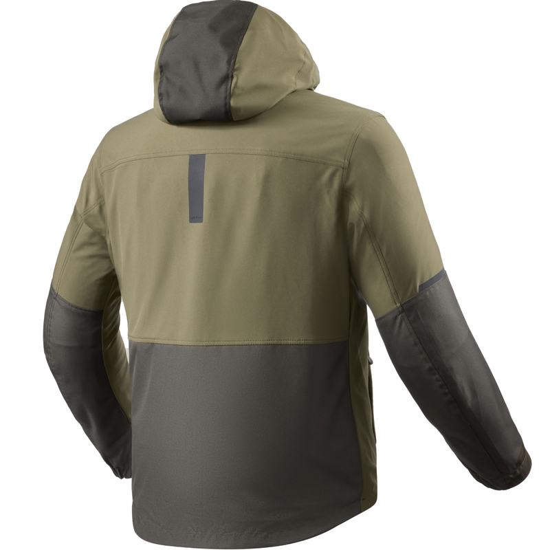 Revit Traffic 2 H2O Tarmac Motorradjacke grün
