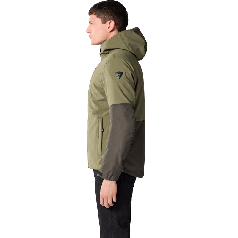 Revit Traffic 2 H2O Tarmac Motorradjacke grün