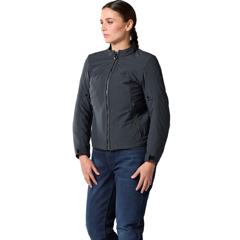 Revit Shade 2 H2O Damen Motorradjacke Dunkelblau