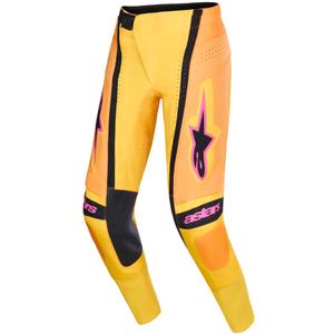 Alpinestars Techstar Nomur Motocrosshose orange-gelb-pink
