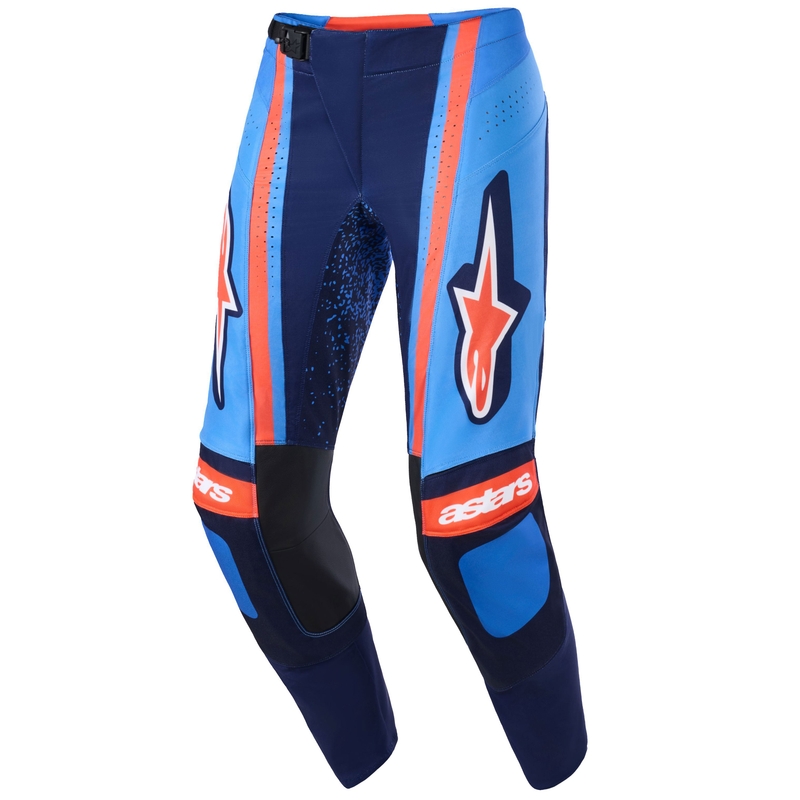 Alpinestars Techstar Nomur Motocrosshose dunkelblau-orange-blau