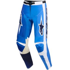 Alpinestars Racer Air Portl Motocrosshose blau-weiß