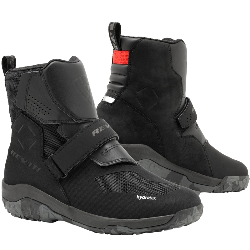 Revit Dredge H2O Motorradstiefel schwarz