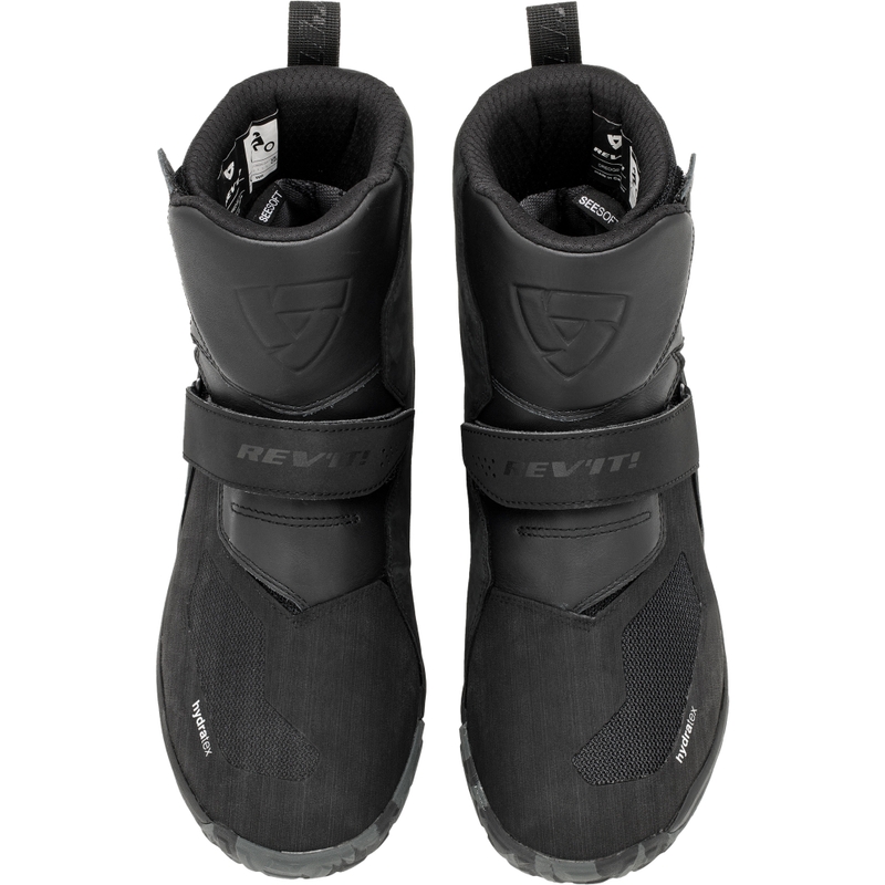 Revit Dredge H2O Motorradstiefel schwarz
