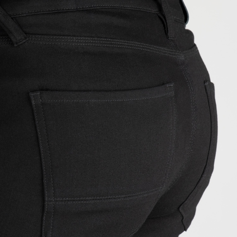 Damen Motorradjeans OXFORD ORIGINAL APPROVED SUPER STRETCH JEANS AA SLIM FIT schwarz