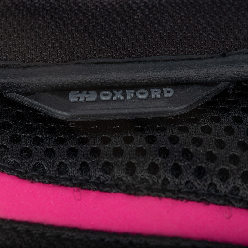 Damen Motorradhandschuhe Oxford Brisbane schwarz-pink