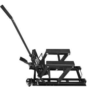 Mobiler hydraulischer Wagenheber für Motorräder und Geländefahrzeuge Q-TECH schwarz