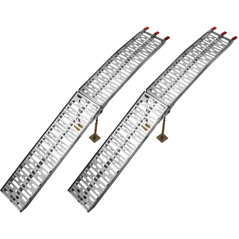 Klappbare Aluminiumrampe Q-TECH HD 1 Paar