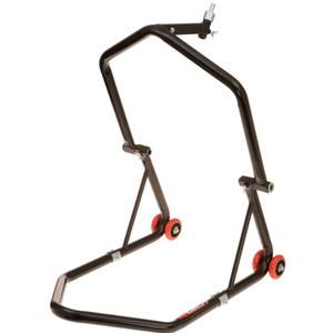 Motorradständer Q-TECH vorne - für Brille/hinten schwarz