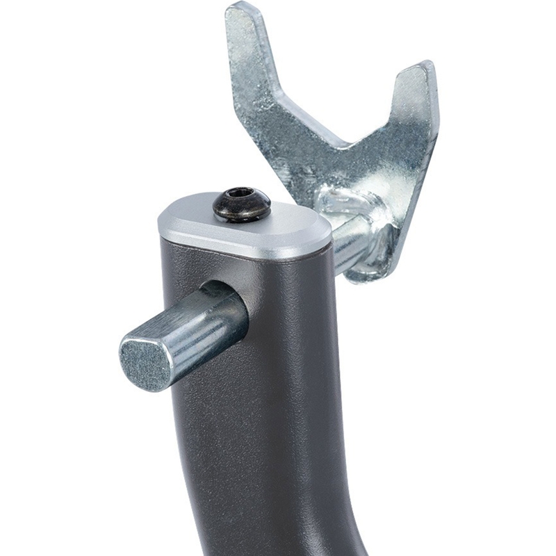 Oxford Zero-G Rocker Motorrad-Hinterbauständer mit Zusatzrad, schwarz