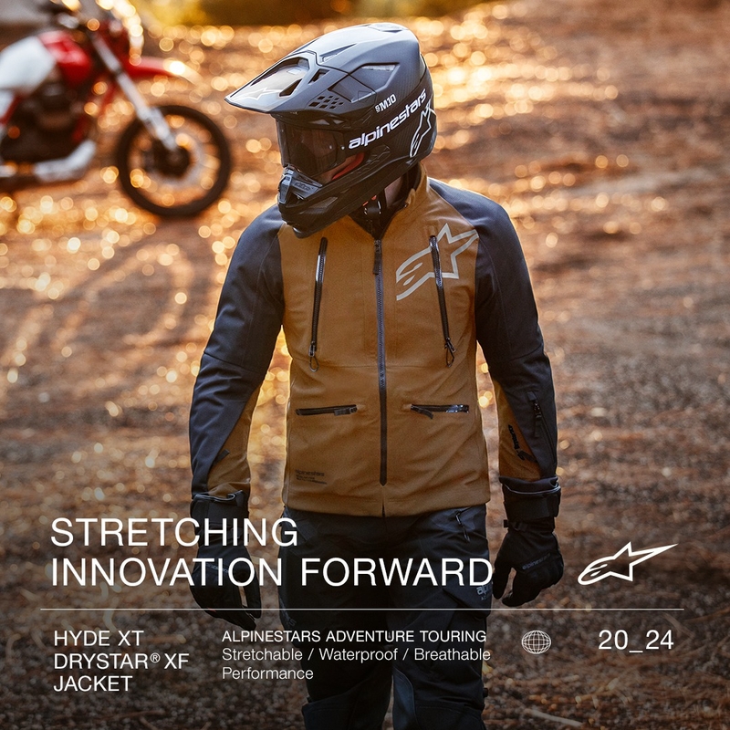 Alpinestars ST-7 Gore-Tex Jacke braun-schwarz