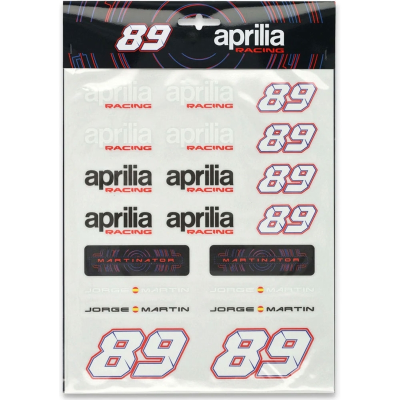 Jorge Martin Aufklebersatz - Aprilia A4