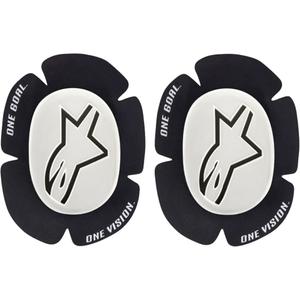 Alpinestars GP Sport EVO Knieschleifer weiß-schwarz