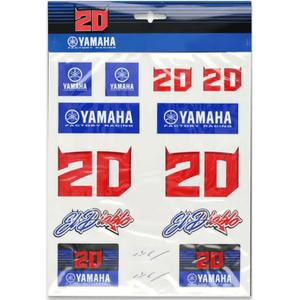 Fabio Quartararo Yamaha MotoGP Aufkleberset
