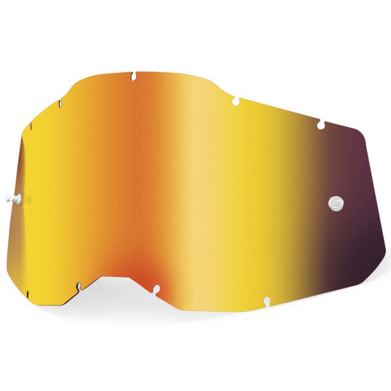Q-TECH Racecraft 2/Accuri 2/Strata 2 Visier verspiegelt rot (Antibeschlag)