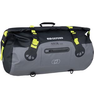 Oxford Aqua T-50 Roll Bag 50 l wasserdichte Tasche schwarz-grau-fluogelb