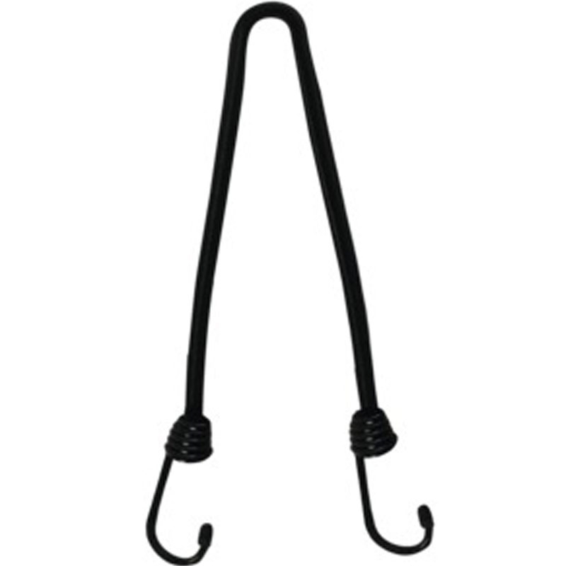 Oxford Spider Strap 450/10 mm mit Drahthakenenden, schwarz