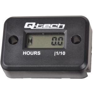 Q-TECH Betriebsstundenzähler schwarz
