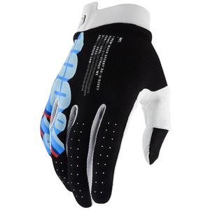 Motocross-Handschuhe 100% - USA ITRACK schwarz