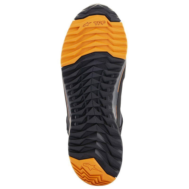 Alpinestars CR-X Drystar Motorradstiefel schwarz-braun-orange