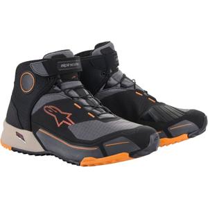 Alpinestars CR-X Drystar Motorradstiefel schwarz-braun-orange