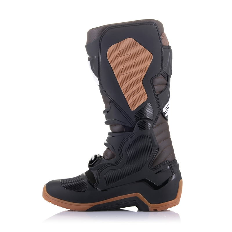Motorradstiefel Alpinestars Tech 7 Enduro Schwarz-Dunkelbraun