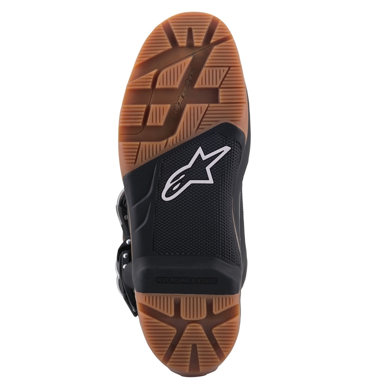Motorradstiefel Alpinestars Tech 7 Enduro Schwarz-Dunkelbraun