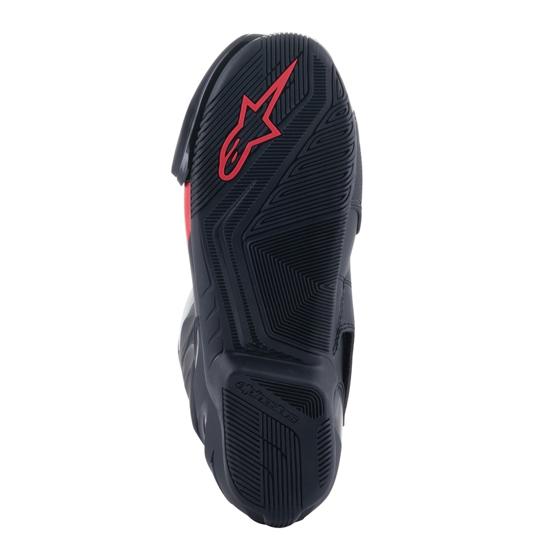 Alpinestars S-MX 6 Motorradstiefel schwarz-weiß-grau-rot