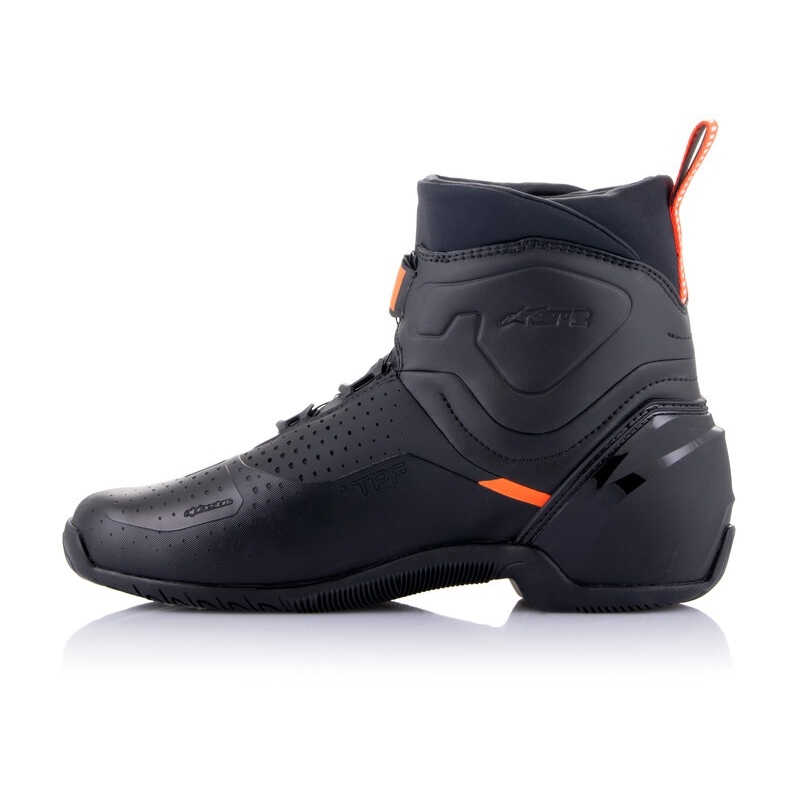Alpinestars SP-2 Motorradstiefel schwarz-weiß-neonrot