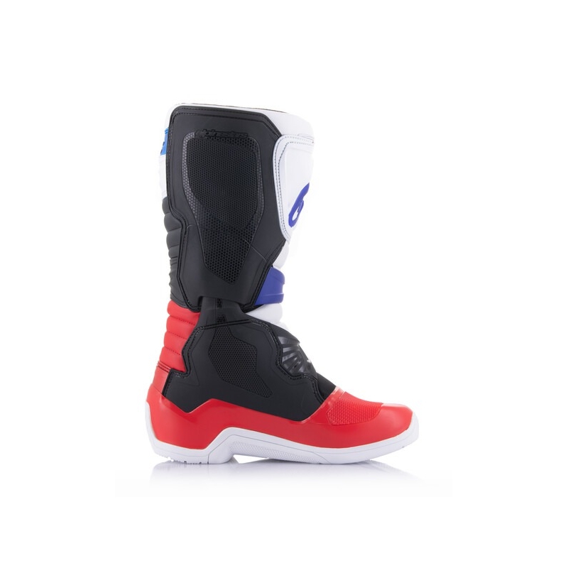 Alpinestars TECH 3 Motocrossstiefel weiß-schwarz-blau-rot