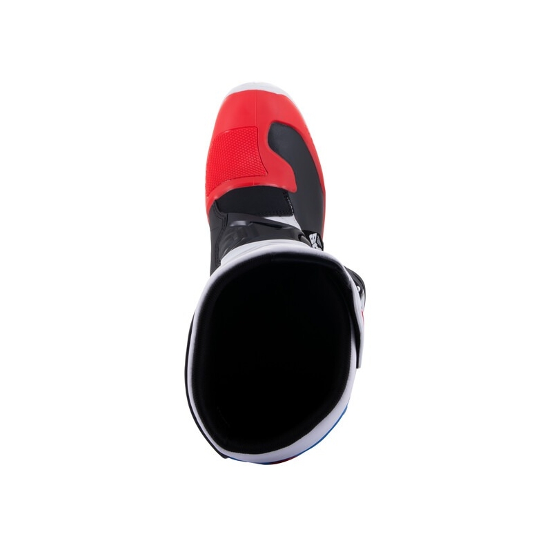 Alpinestars TECH 3 Motocrossstiefel weiß-schwarz-blau-rot