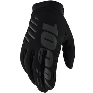 Damen Motocrosshandschuhe 100% - USA BRISKER schwarz