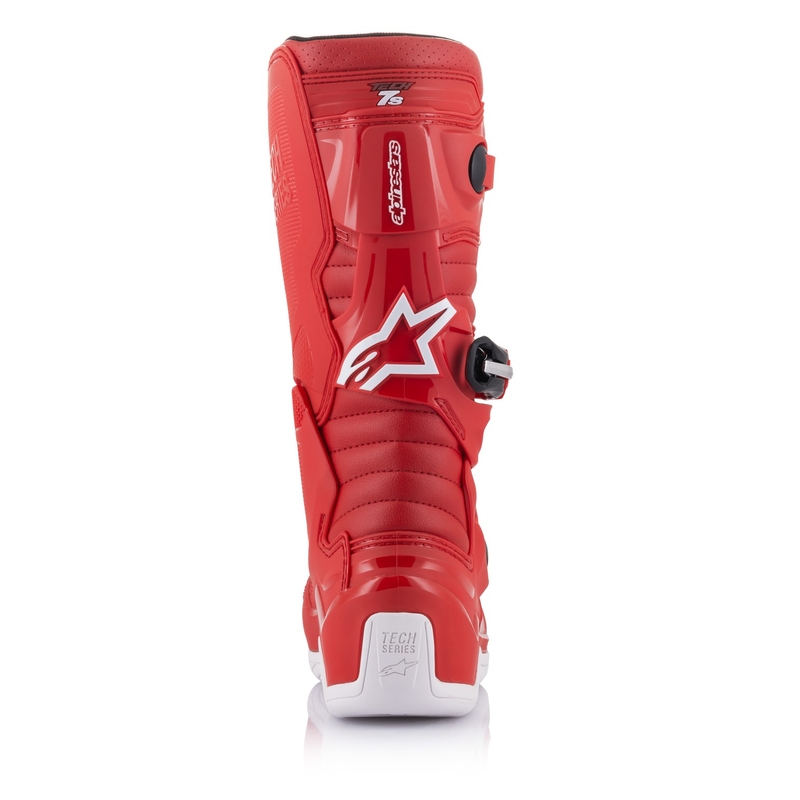 Alpinestars Tech 7 S Kinder-Motorradstiefel rot