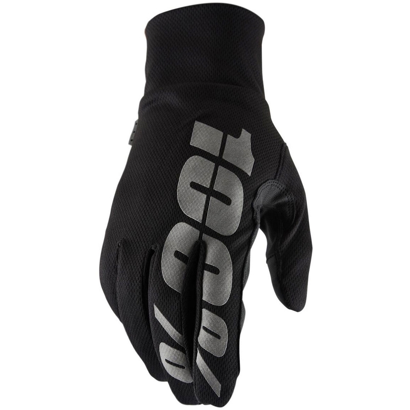 Motocross-Handschuhe 100% HYDROMATIC schwarz