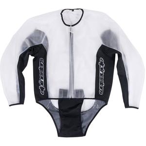 Regenjacke Alpinestars Racing Transparent-Schwarz