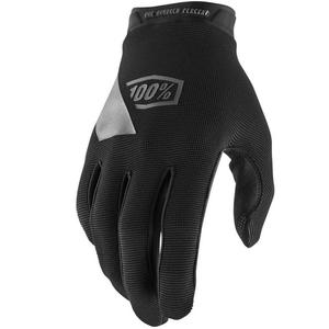 Motocross-Handschuhe 100% RIDECAMP schwarz