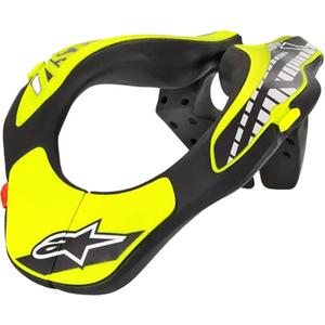 Alpinestars Neck Support Youth Kinder Nackenschutz, fluo gelb/schwarz