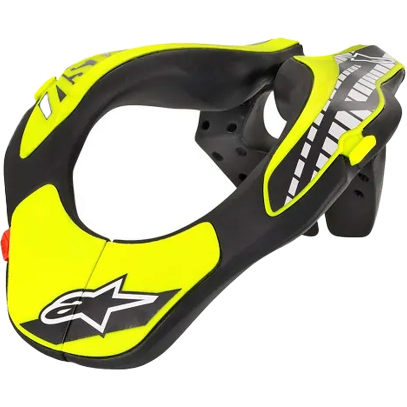 Alpinestars Neck Support Youth Kinder Nackenschutz, fluo gelb/schwarz