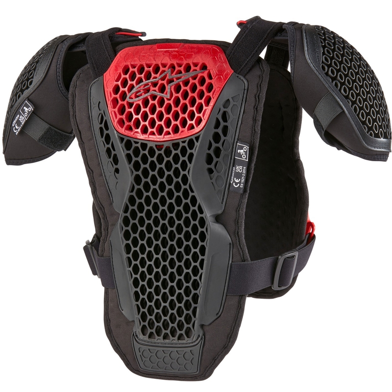 Alpinestars Bionic Action Youth Brustschutz schwarz-rot