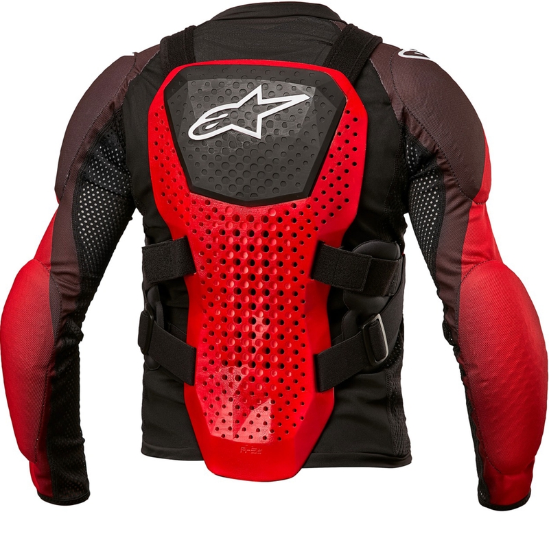 Alpinestars Bionic Tech Youth Körperprotektor schwarz-weiß-rot