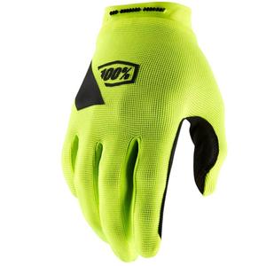 Motocross-Handschuhe 100% RIDECAMP fluo yellow