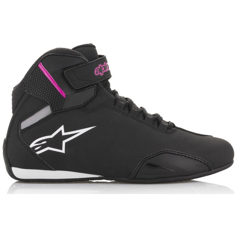 Alpinestars Stella Sektor Damen Motorradstiefel schwarz-lila