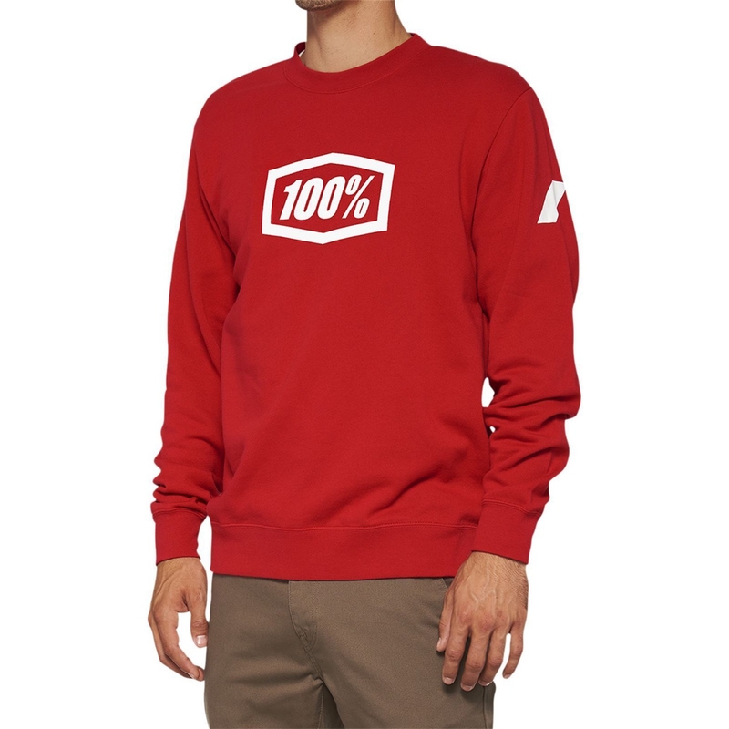 Sweatshirt 100% - USA ICON rot