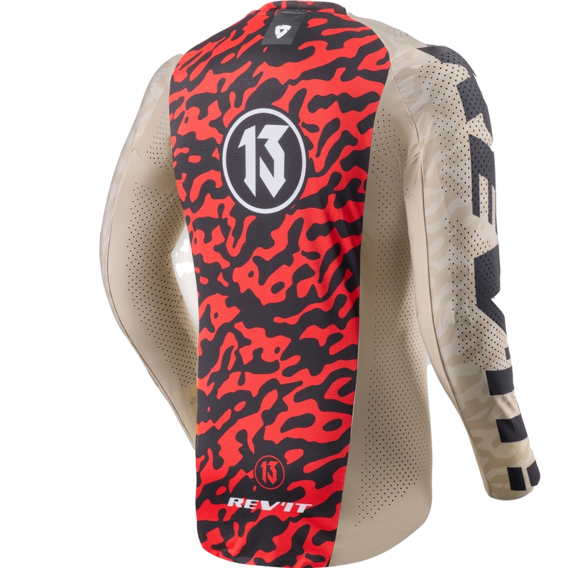 Revit Thirteen Motocross-Trikot sand